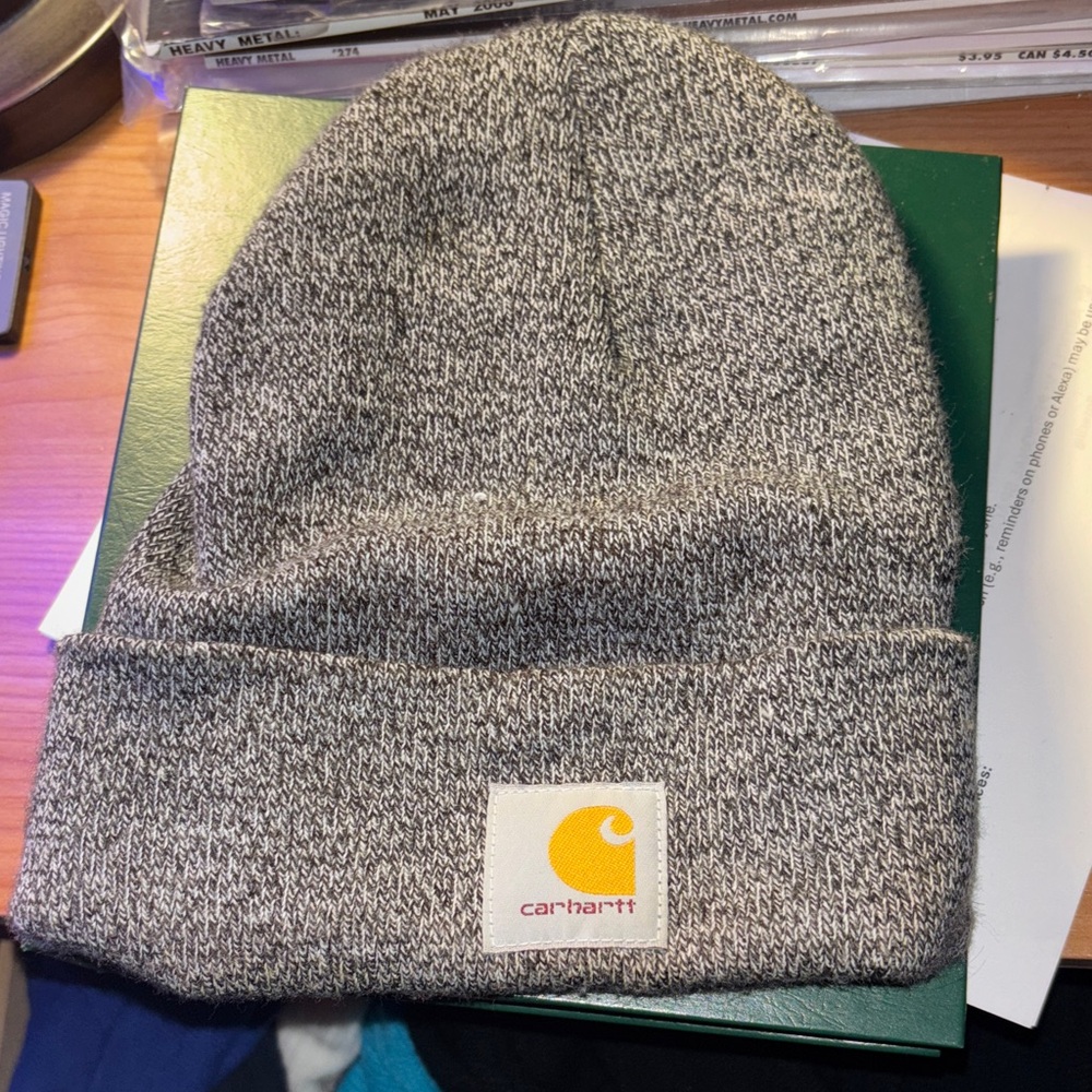 Special edition, very rare speckled Carhartt Heathered Gray Beanie!!!